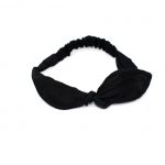 Black bandeau with bow