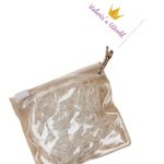 Purse with 250 small elastics